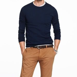 J. Crew Dark Blue Men’s Sweater Medium Slim
